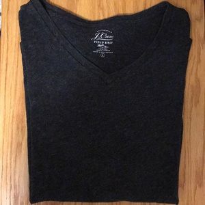 J. Crew Men’s Large Field Knit T Shirt